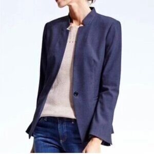Banana Republic Dark Blue Blazer Long and Lean